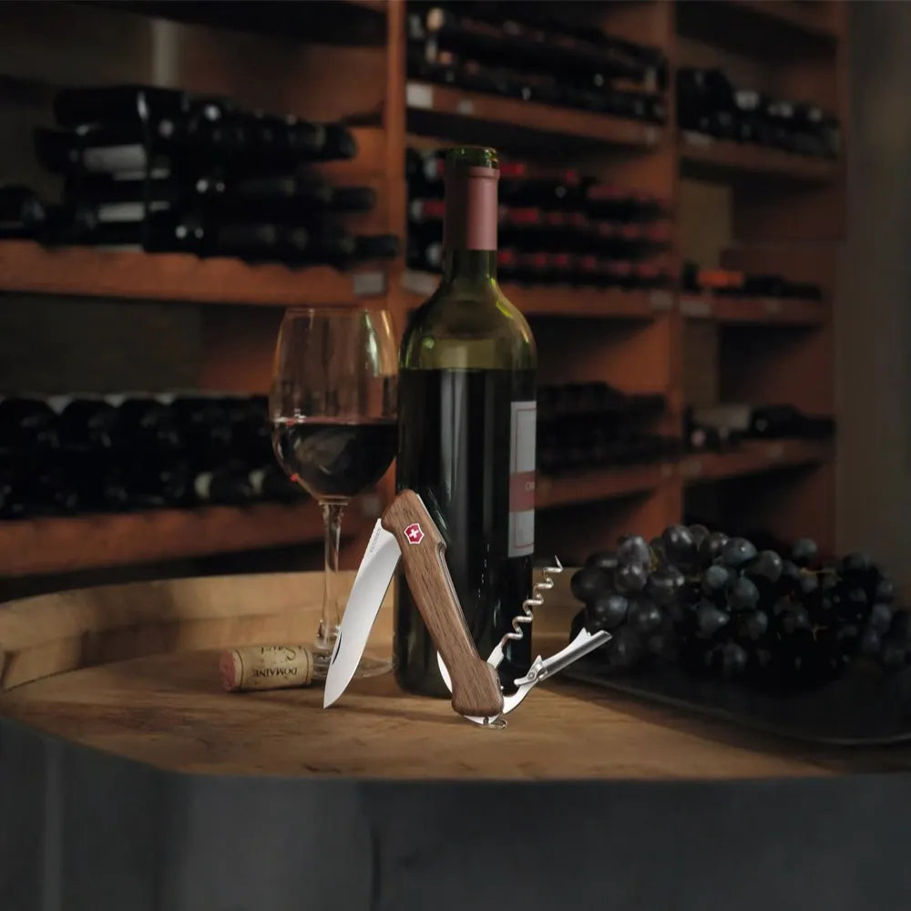 Victorinox Wine Master Wood Corkscrews 130mm - Brown