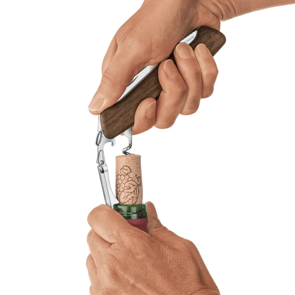 Victorinox Wine Master Wood Corkscrews 130mm - Brown