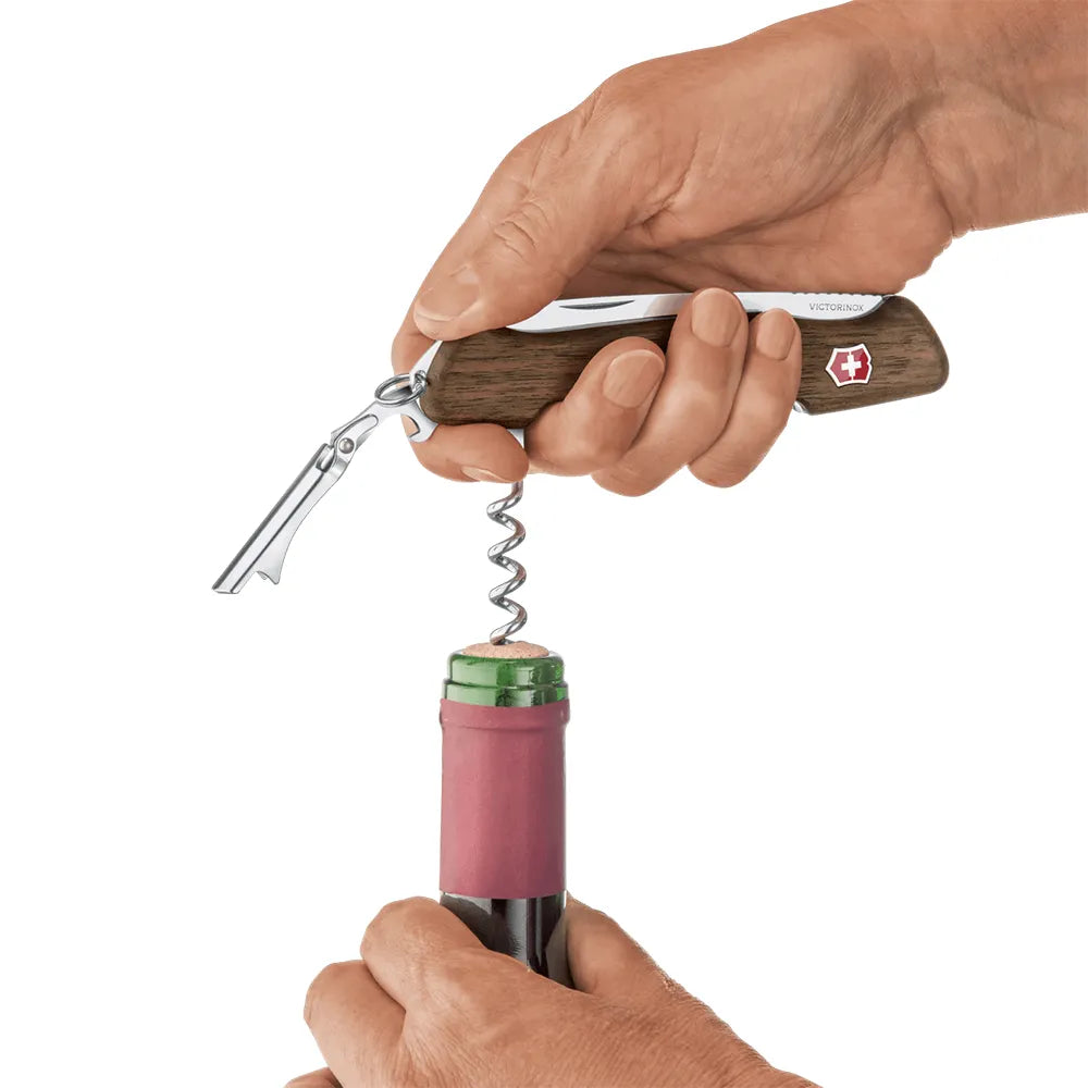 Victorinox Wine Master Wood Corkscrews 130mm - Brown