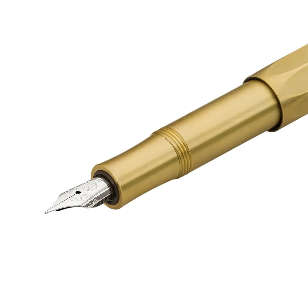 Kaweco Brass Sport Fountain Pen - Stainless Steel Nib
