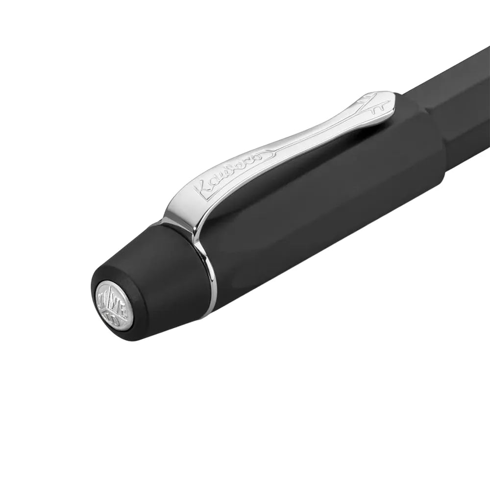 Kaweco Original 250 Black Aluminium Barrel with Chrome Clip Fountain Pen