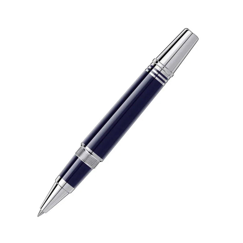 Montblanc John F. Kennedy Blue Resin with Platinum Trim Special Edition Rollerball Pen