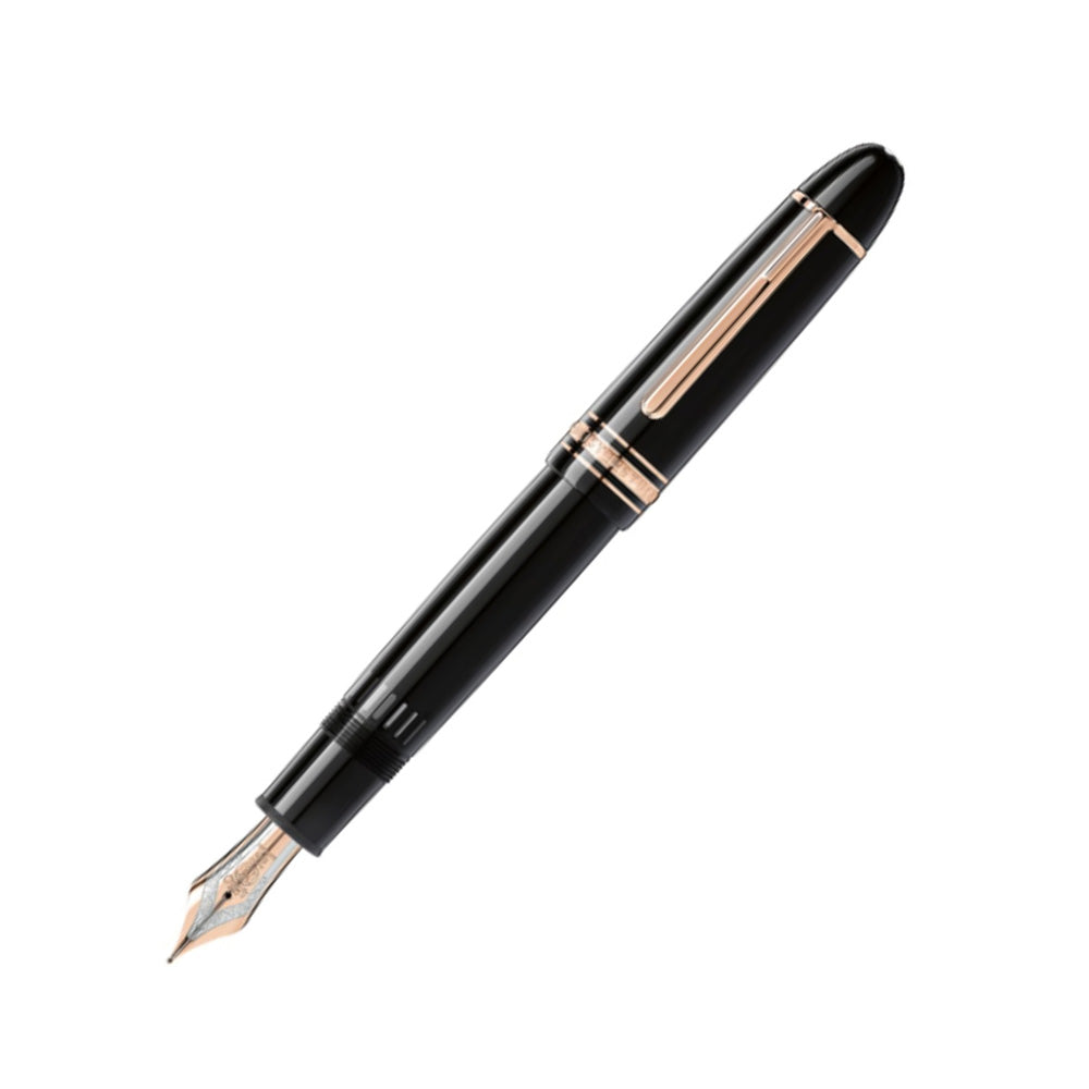 MONTBLANC MEISTERSTUCK 149 4810 ペン先14K Montblanc Meisterstück 149 Black Resin with Red Gold-Coated Trim Fount