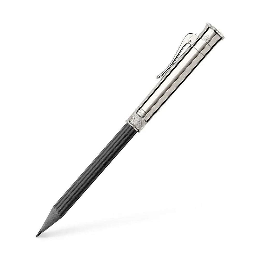 Graf Von Faber-Castell Desk Set with Platinum-Plated Perfect Pencil - Black