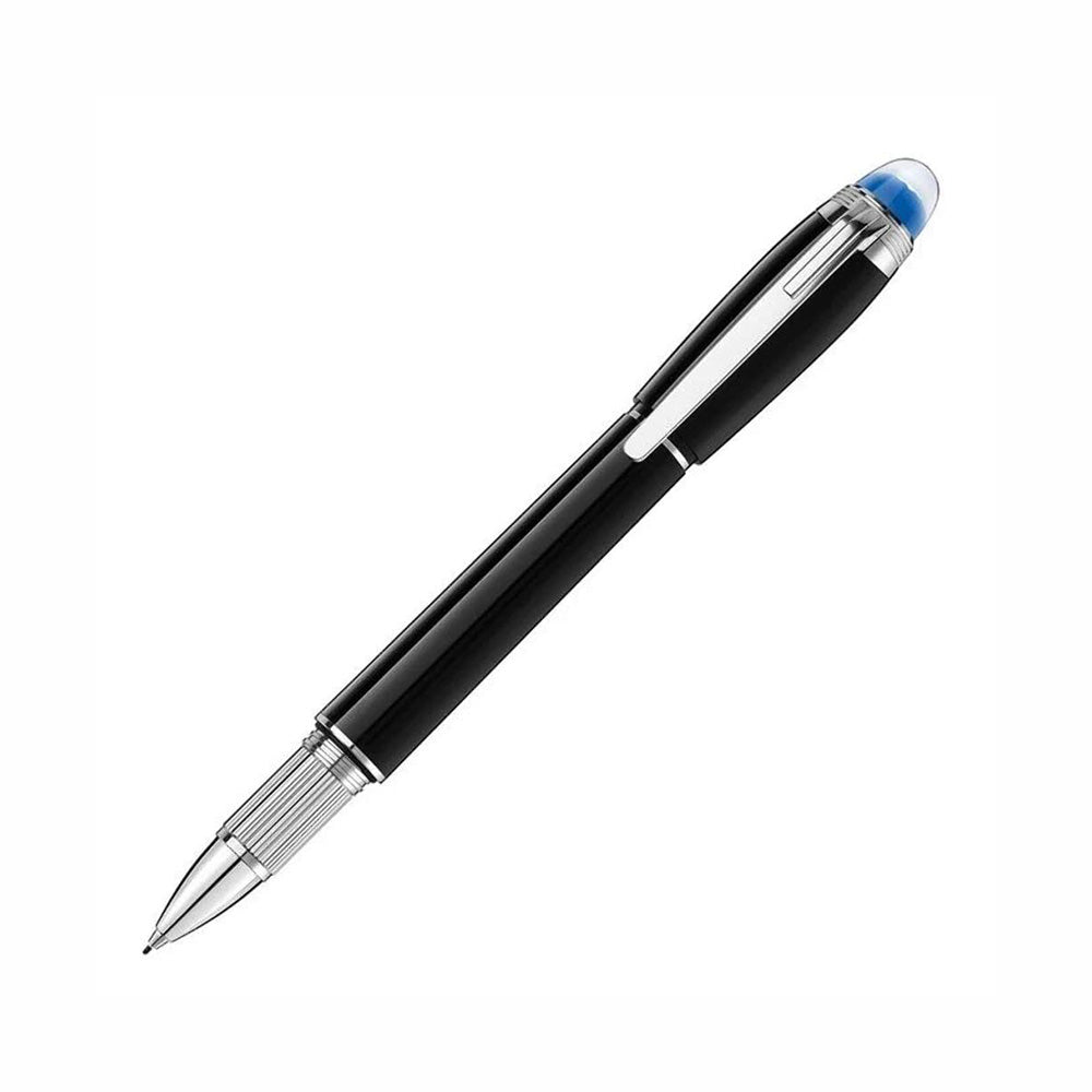 Montblanc StarWalker Black Precious Resin With Platinum Trim Fineliner