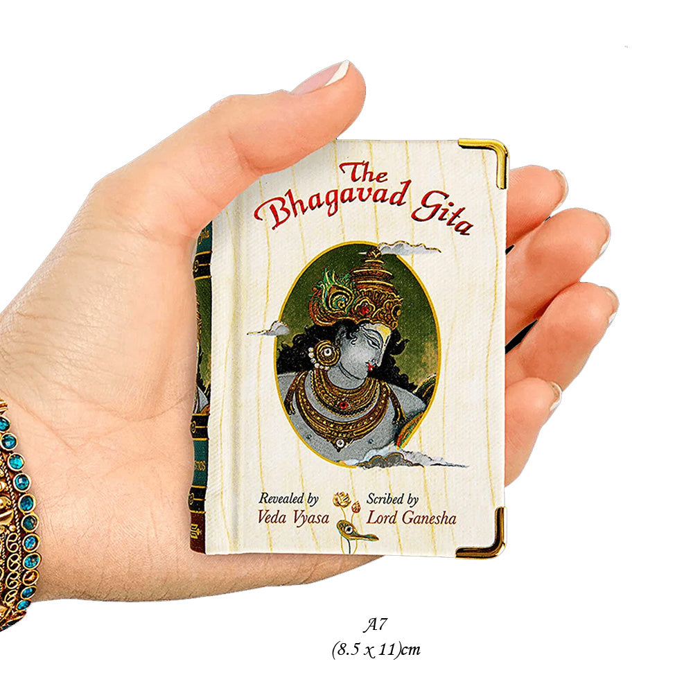 Nightingale The Bhagavad Gita Wooden Box Edition A7 - English