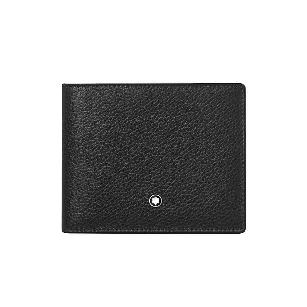 Montblanc Meisterstck Soft Grain Black Leather Wallet 6cc
