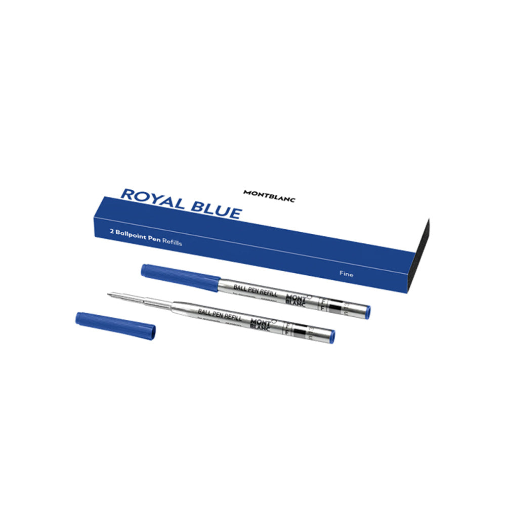 Montblanc 2N Ballpoint Refills (F) - Royal Blue