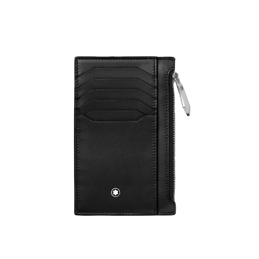 Montblanc Meisterstück Black Pocket Holder 8cc with Zipped Pocket