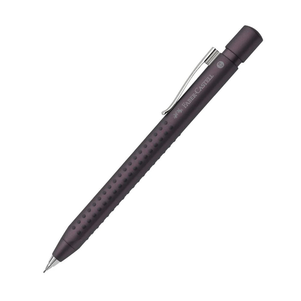 Grip 2011 mechanical pencil, 0.7 mm, brown The Grip 2011 concept clearly convinces with its appealing grip design in classic colors and sophisticated ergonomics. The characteristic dots match the shaft in color. Ergonomic triangular shape for tireless writing Soft grip zone for a secure, non-slip grip Extra long, twist-out eraser Break-resistant 0.7 mm lead for optimum writing Refills and spare erasers available Barrel colour: brown