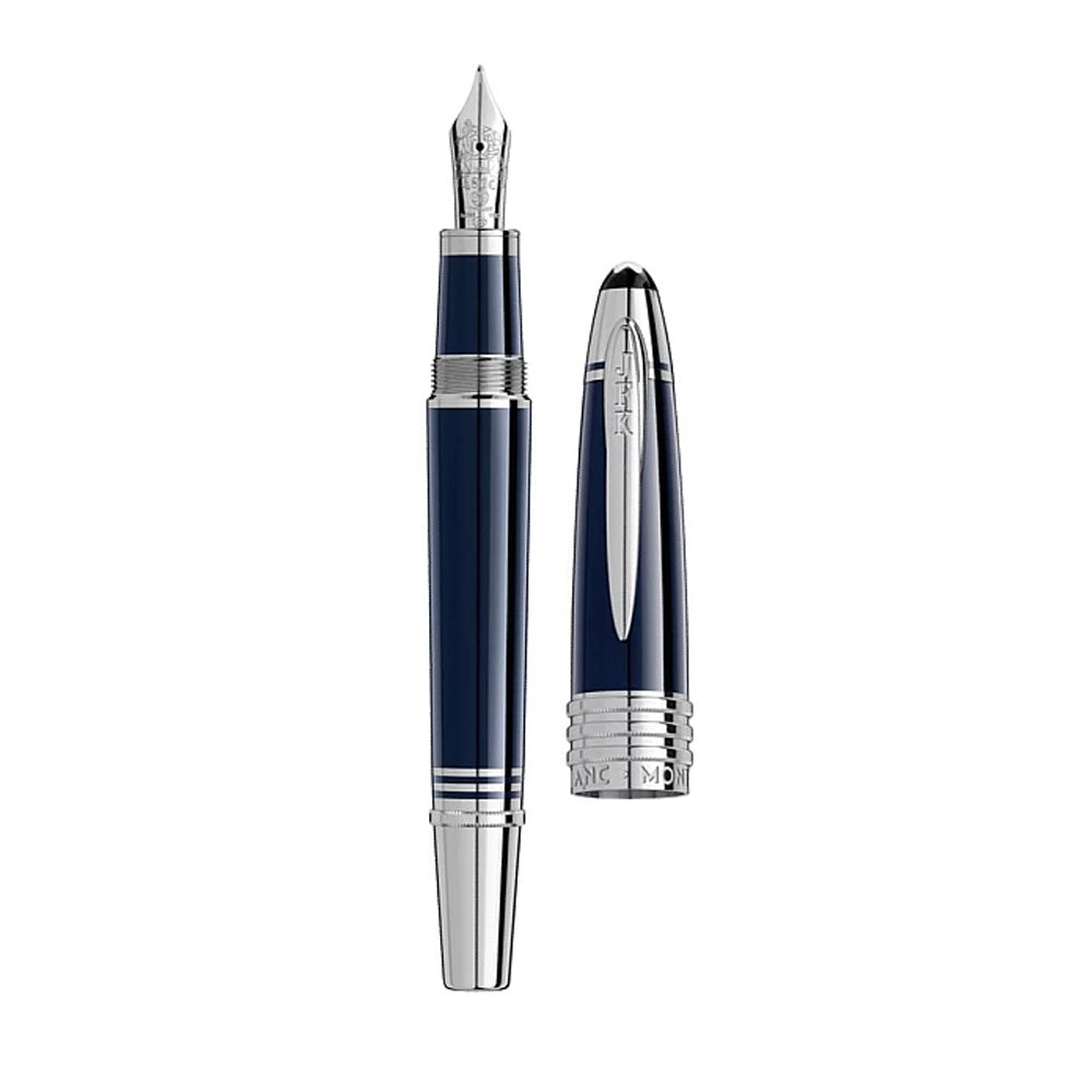 筆記具 MONTBLANC JFK SPECIAL EDITION Montblanc Great Characters John F. Kennedy Blue Resin Special Edition
