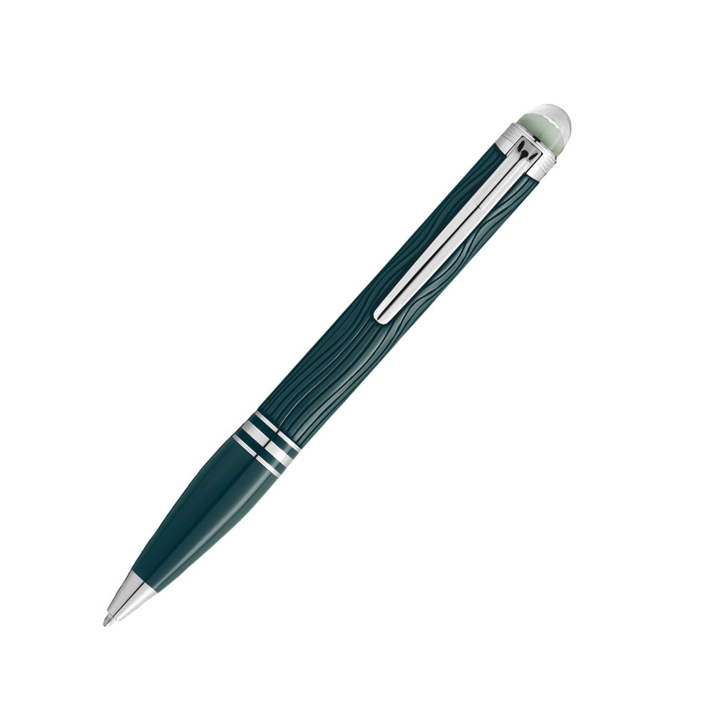 Montblanc StarWalker PolarGreen Precious Resin with Platinum-Plated Tr