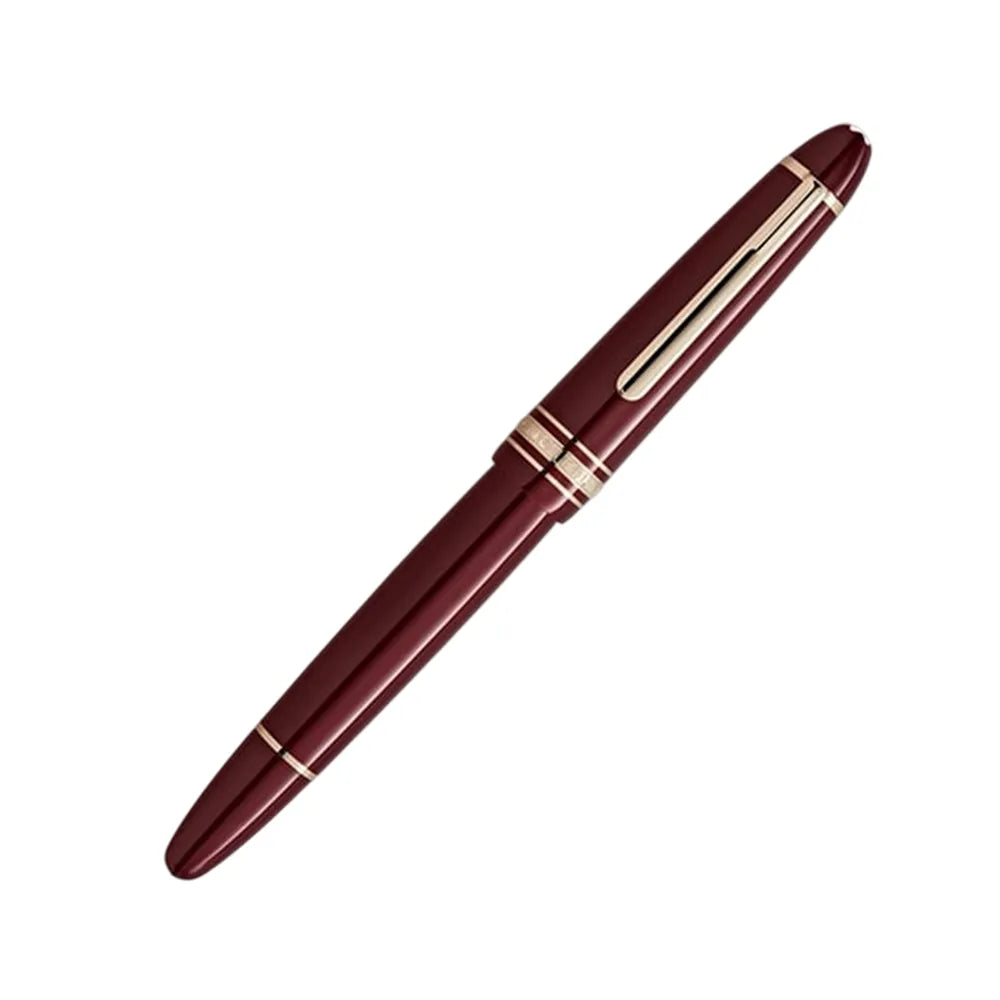 Montblanc Meisterstück Burgundy Red Resin with Signature GT LeGrand Fountain Pen - 14Kt Gold-Rhodium-Coated Nib