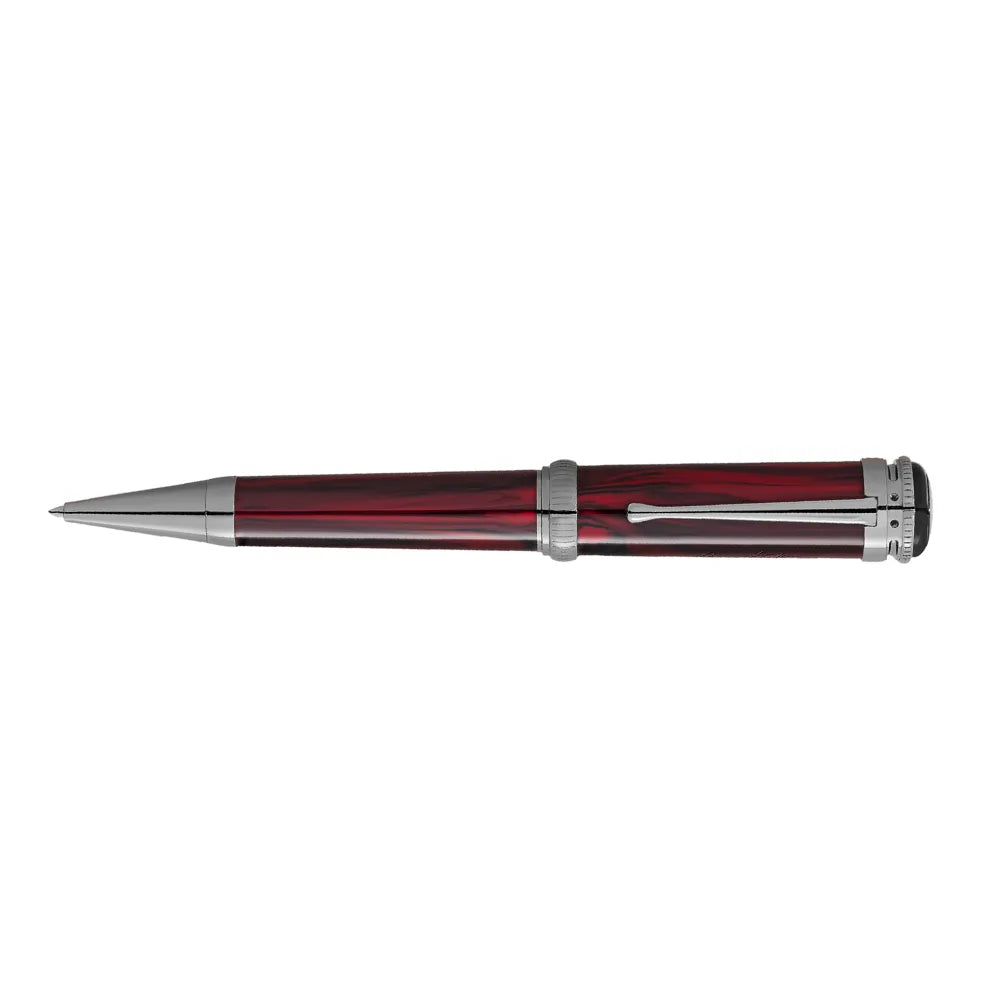 Montblanc Writers Edition Homage to Bram Stoker Limited Edition Red Precious Resin with Ruthenium-coated Clip Ballpoint Pen