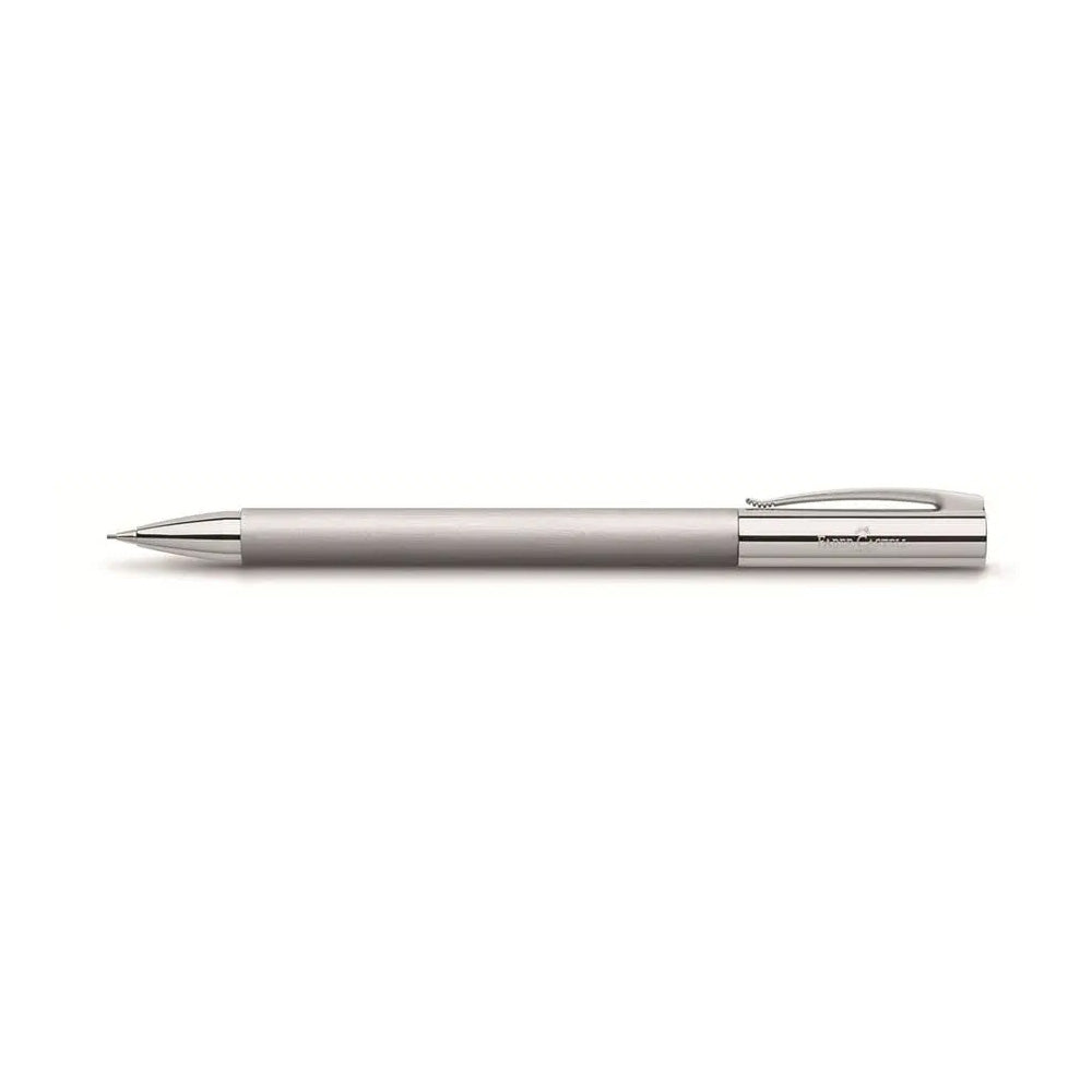 Faber-Castell Ambition Brushed Stainless Steel 0.7mm Mechanical Pencil