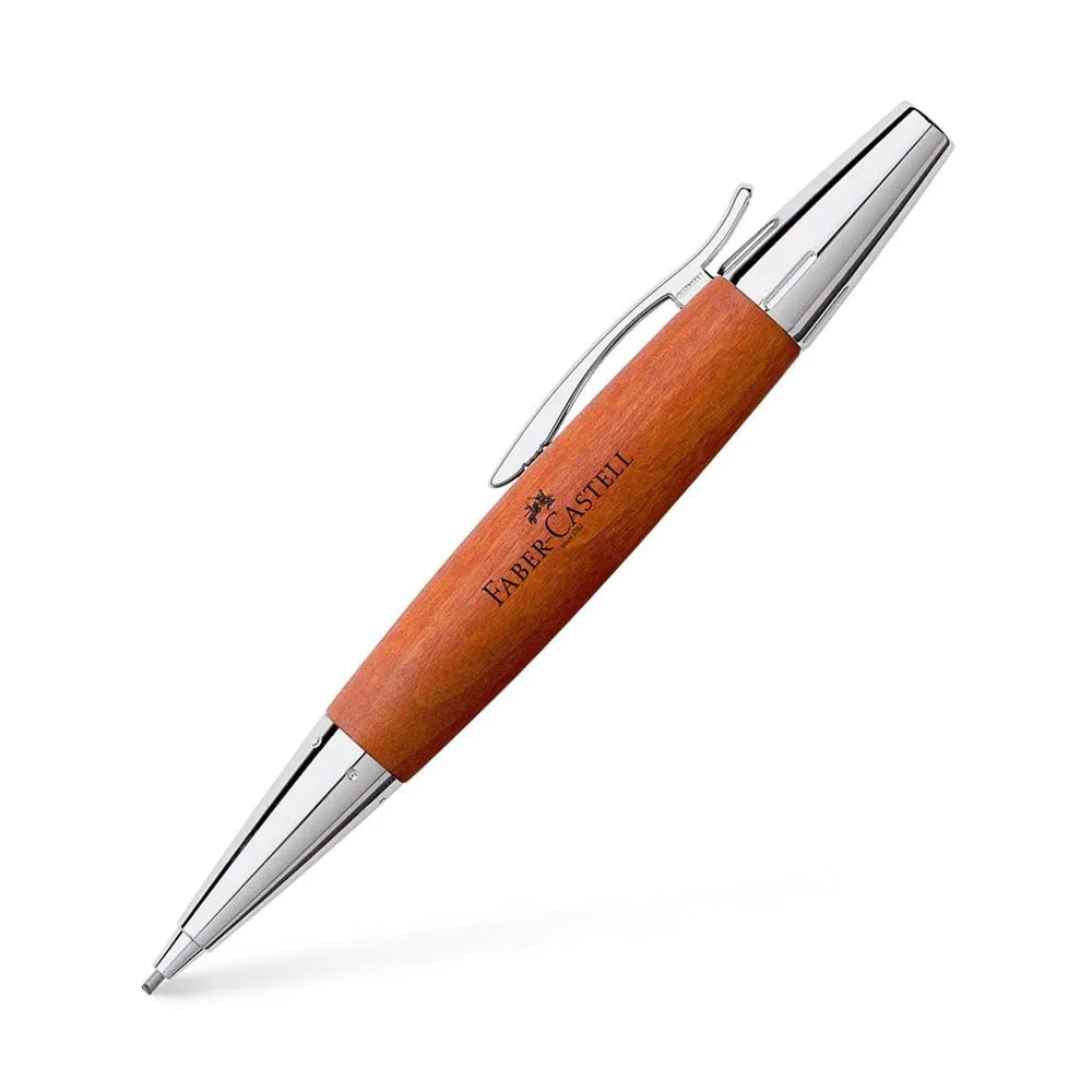Faber-Castell E-motion Reddish Brown Pearwood 1.4mm Mechanical Pencil