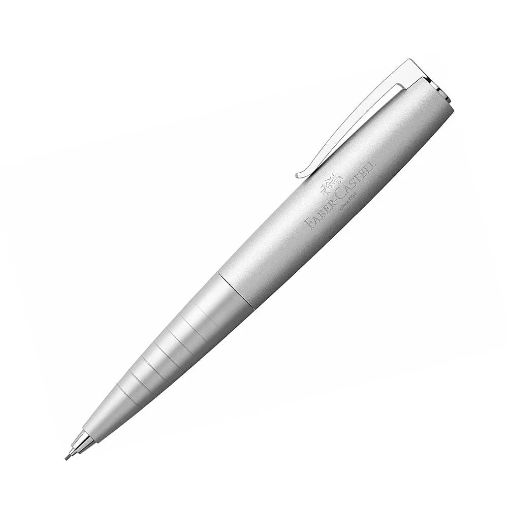 Faber-Castell Loom Metallic Silver 0.7mm Mechanical Pencil