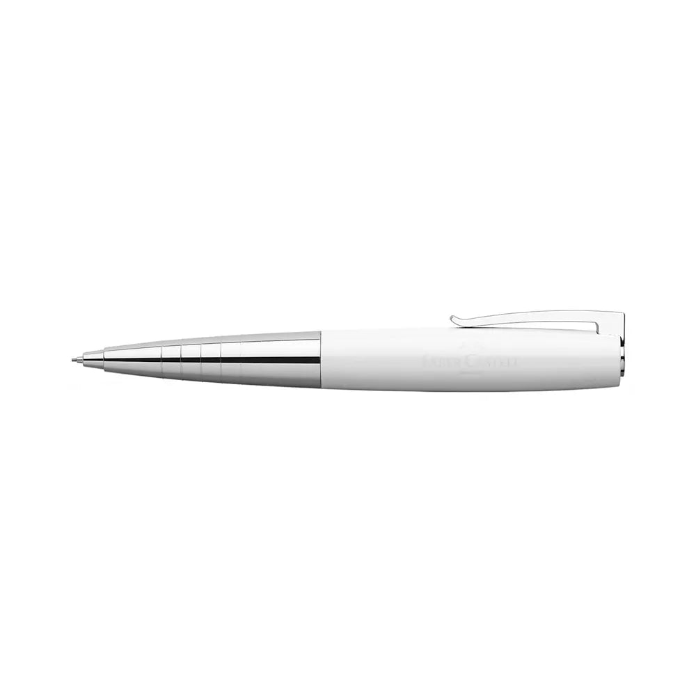 Faber-Castell Loom Piano White 0.7mm Mechanical Pencil