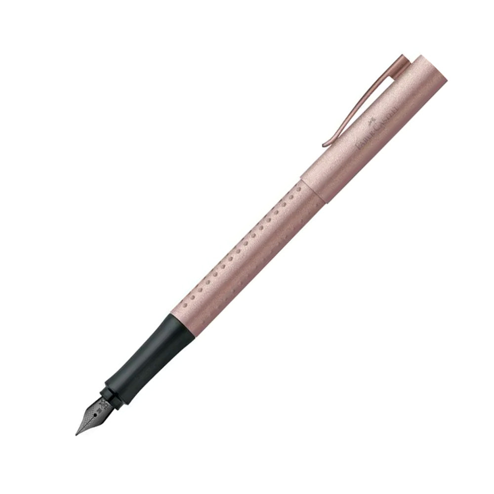 Faber-Castell Grip 2011 Edition Rose Copper Fountain Pen - Medium Nib