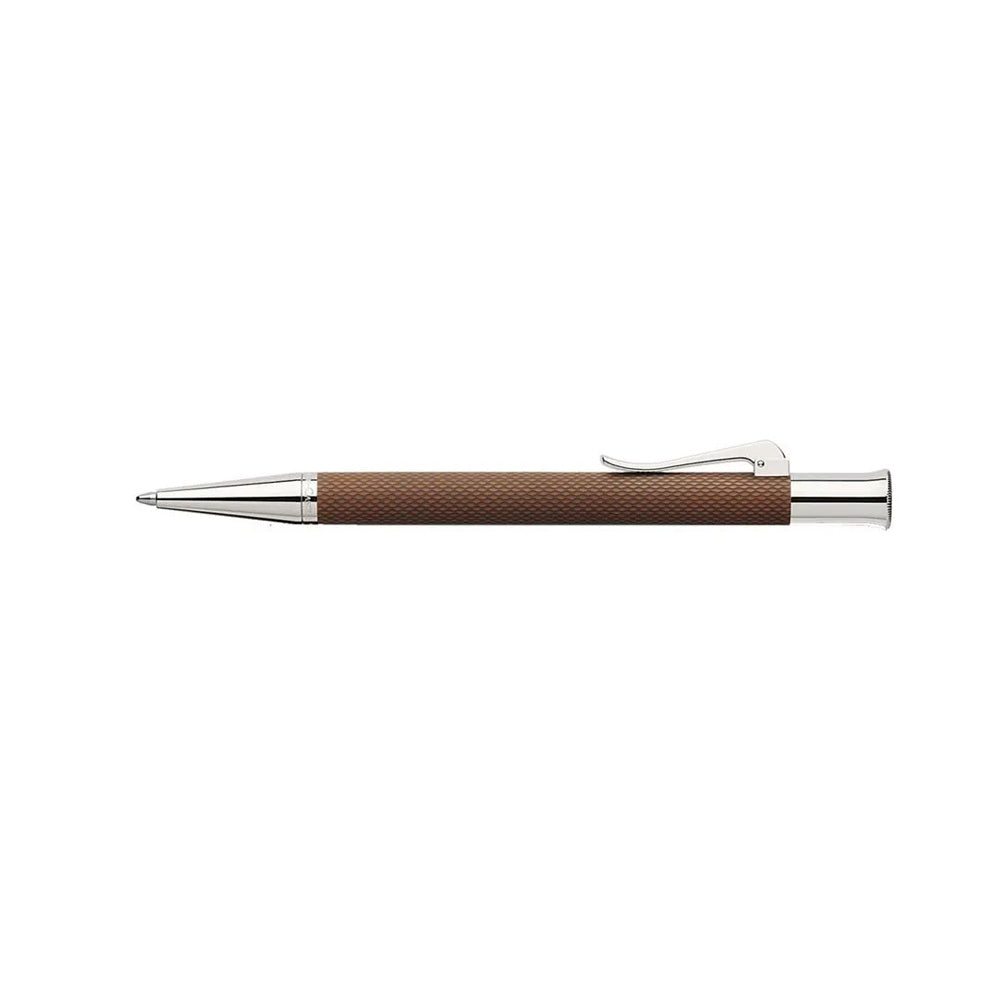 Graf Von Faber-Castell Guilloche Cognac Precious Resin Ballpoint Pen