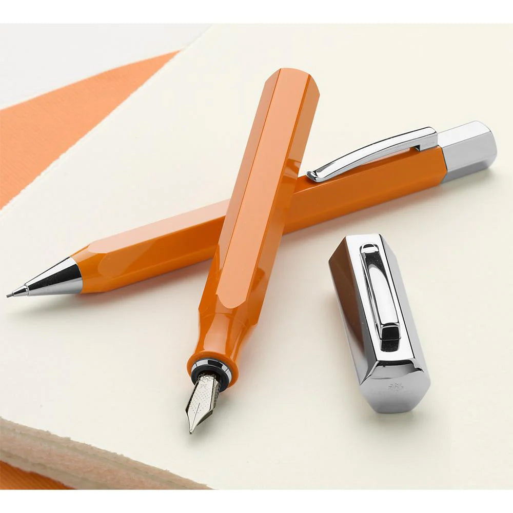 Faber-Castell Ondoro Precious Resin Orange Ballpoint Pen