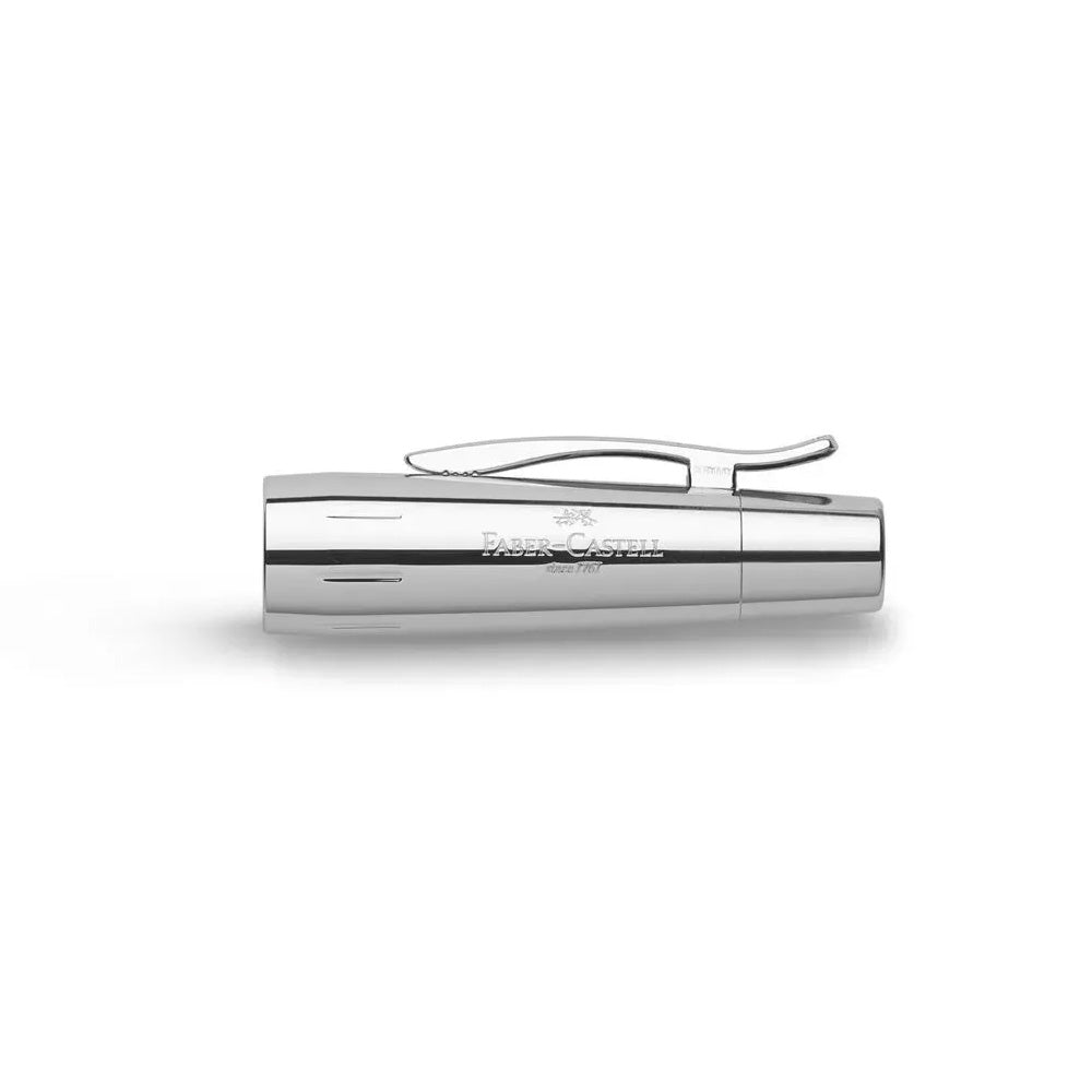 Faber-Castell E-motion Black Precious Resin Fountain Pen - Medium Nib