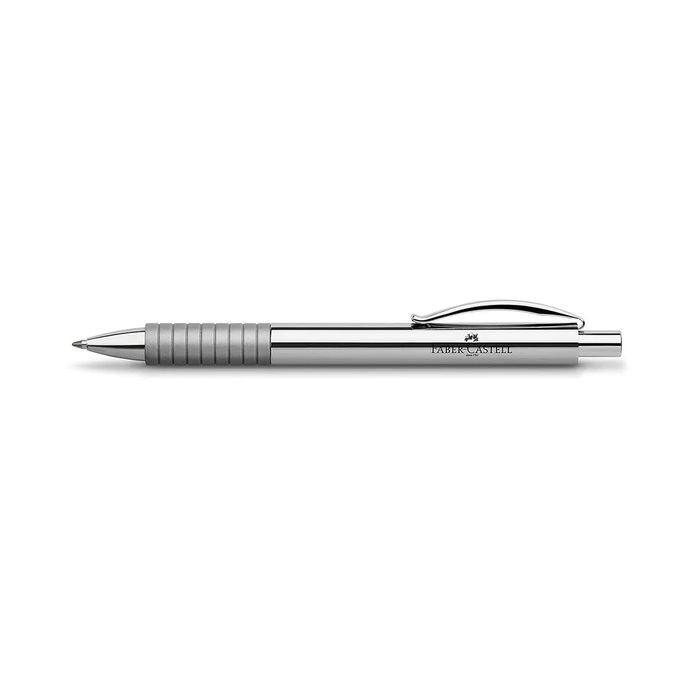 Faber-Castell Essentio Silver Shiny Metal Ballpoint Pen