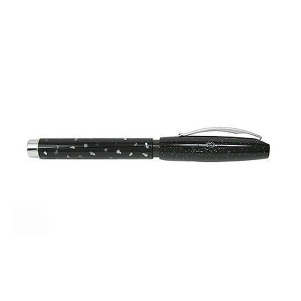 Faber-Castell Mother-of-Pearl Black Resin Rollerball Pen
