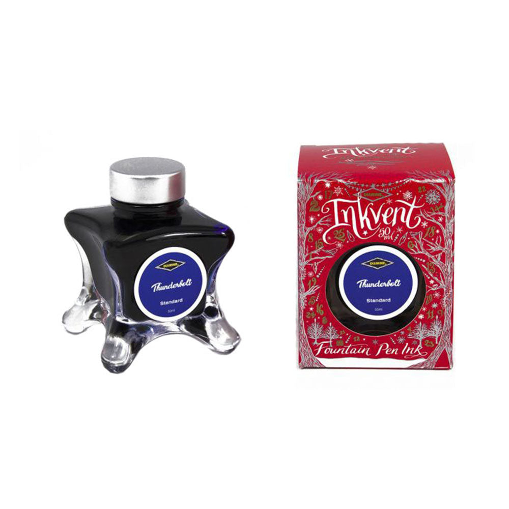 Diamine Inkvent Red Edition Standard Ink 50ml Bottle - Thunderbolt