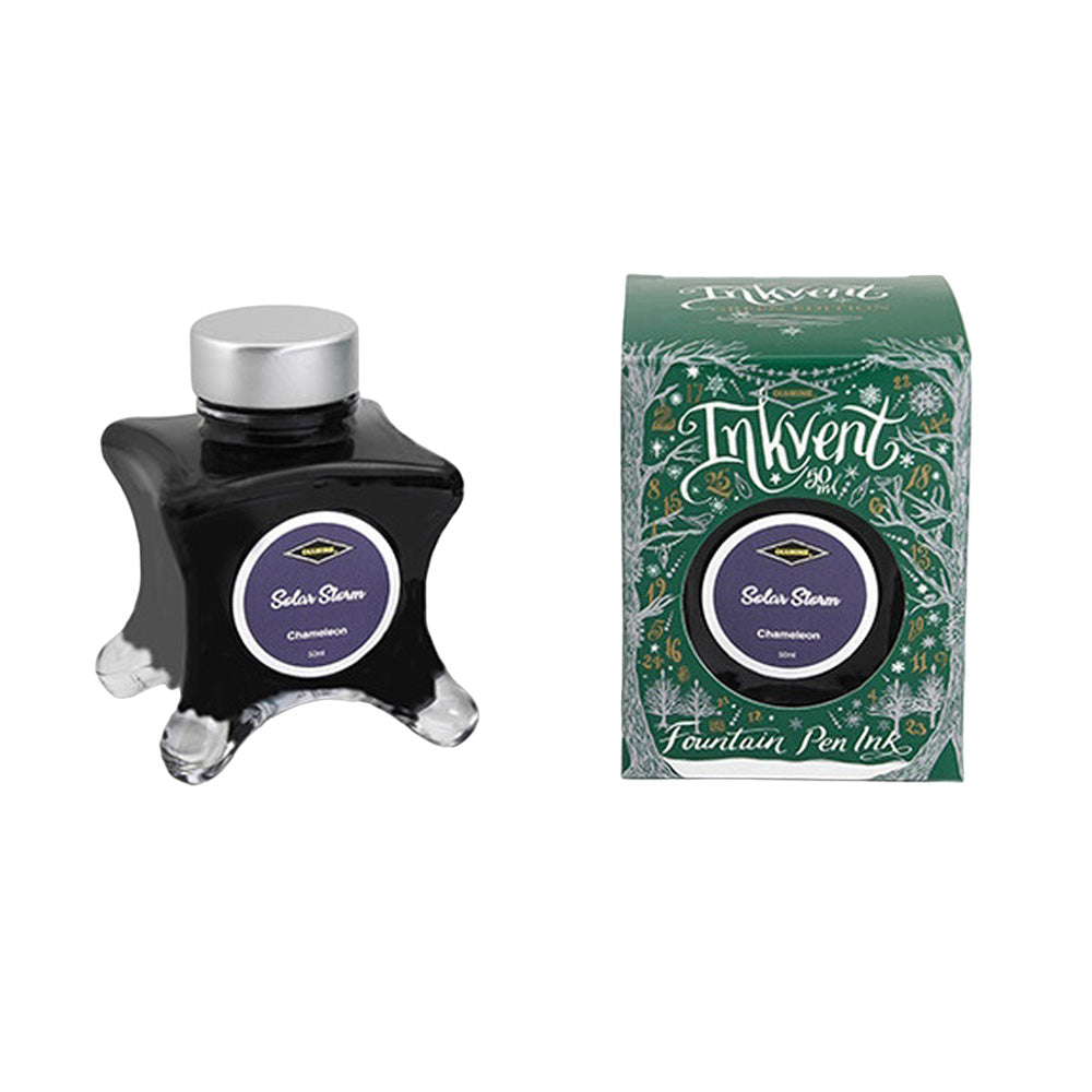Diamine Inkvent Green Edition Chameleon Ink 50ml Bottle - Solar Storm