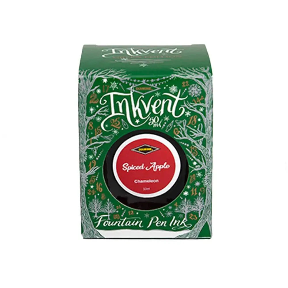 Diamine Inkvent Green Edition Chameleon Ink 50ml Bottle - Spiced Apple