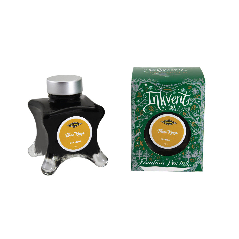 Diamine Inkvent Green Edition Standard Ink 50ml Bottle - Three Kings