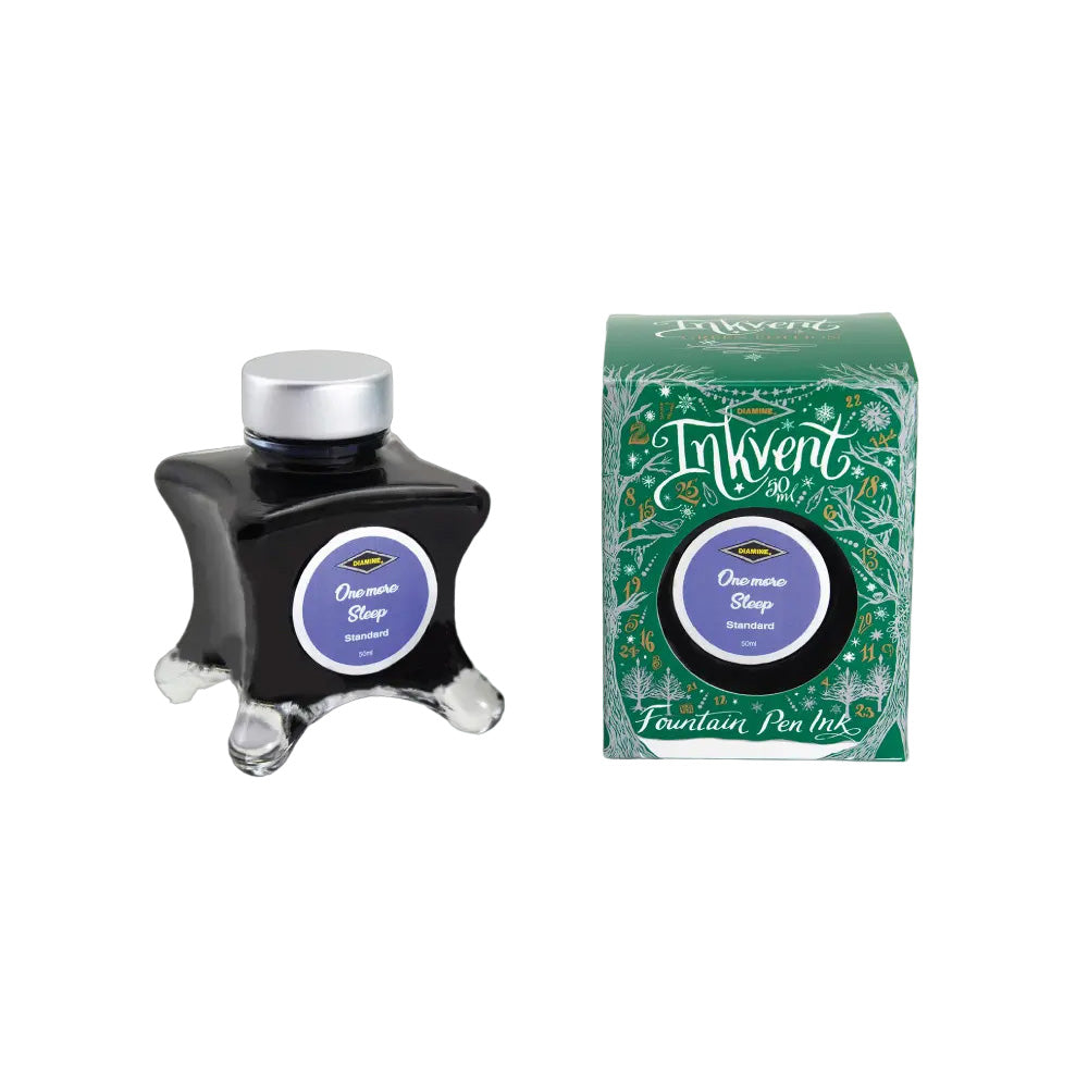 Diamine Inkvent Green Edition Standard Ink 50ml Bottle - One More Sleep