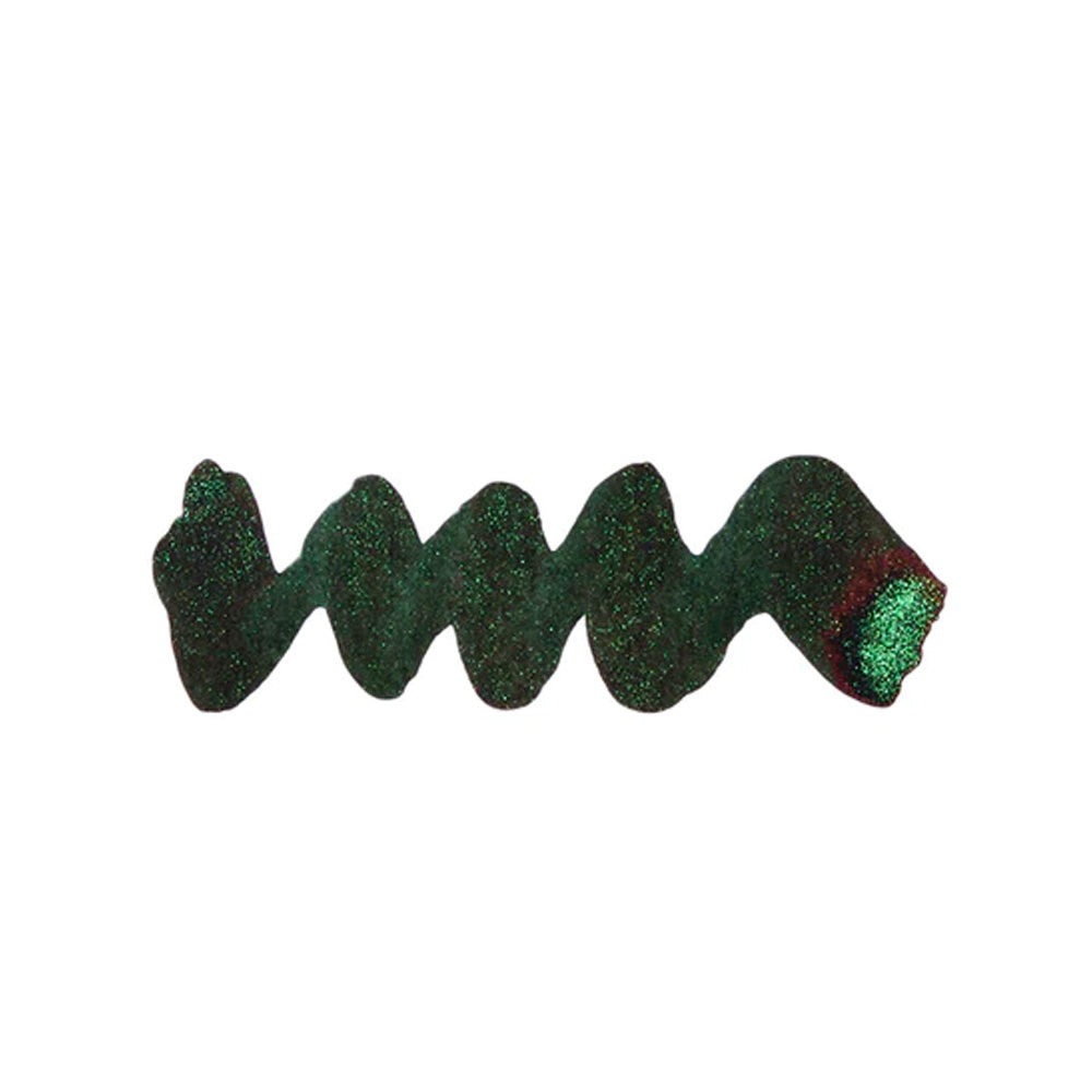 Diamine Inkvent Green Edition Chameleon & Sheen Ink 50ml Bottle - Best Wishes