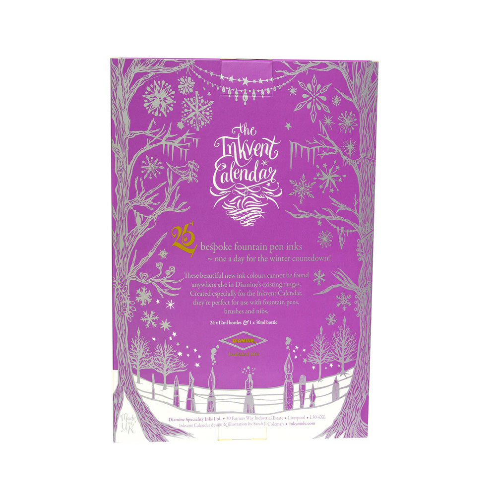 Diamine Inkvent Calendar - 2023 - Purple Edition