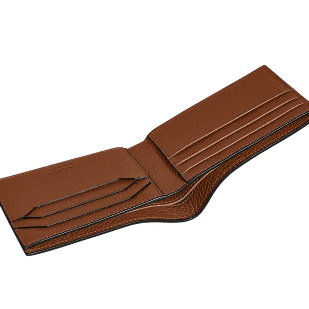 Montblanc Fauve Grain Leather Wallet 6cc
