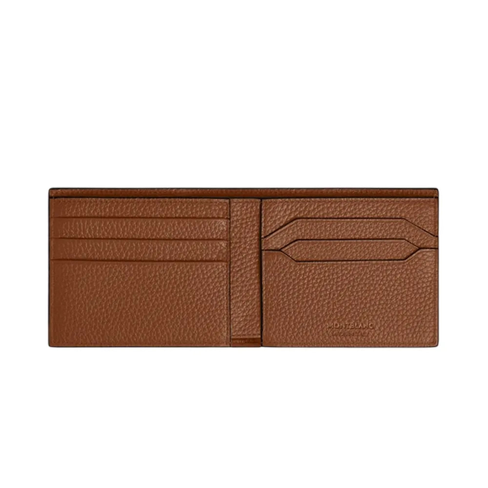 Montblanc Fauve Grain Leather Wallet 6cc