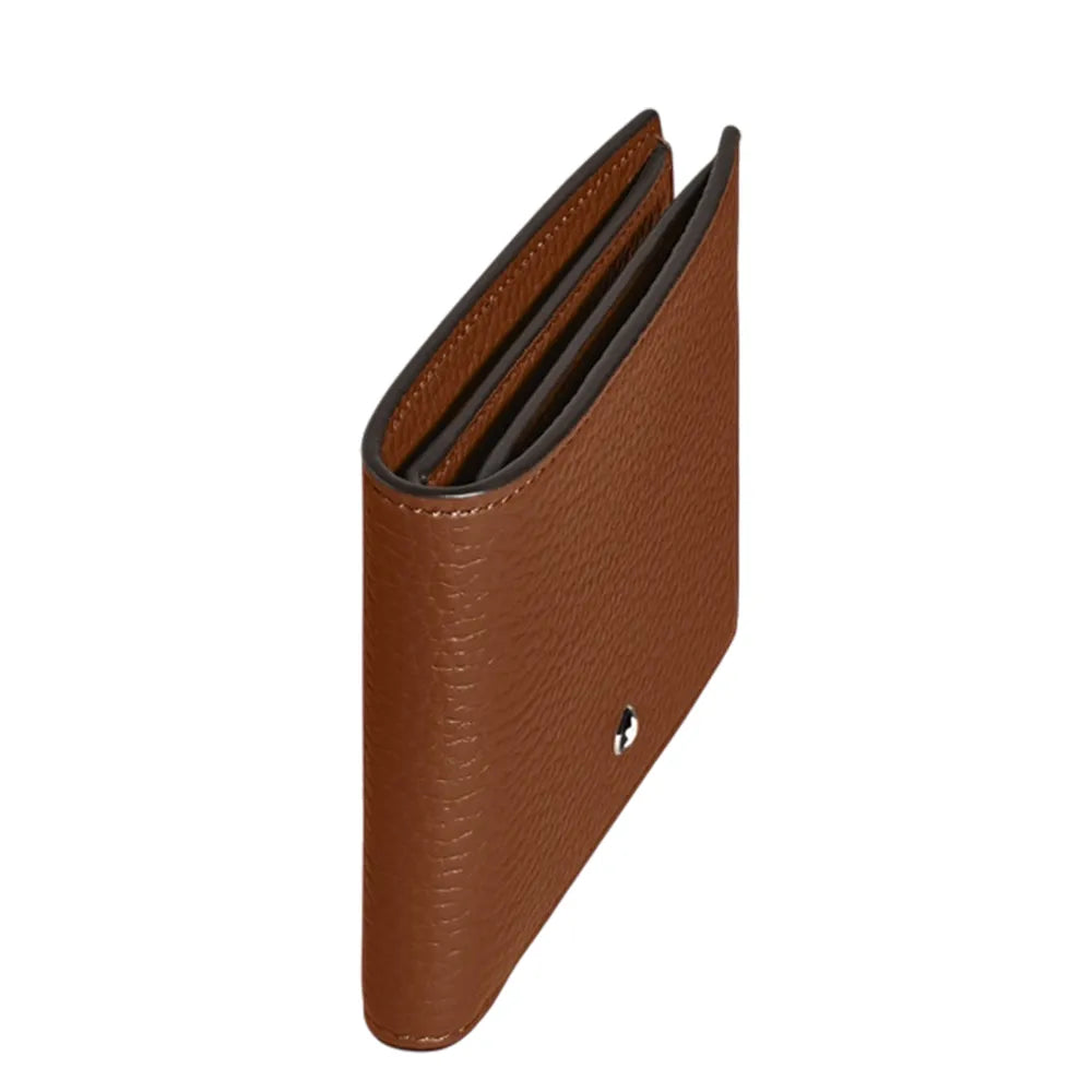 Montblanc Fauve Grain Leather Wallet 6cc