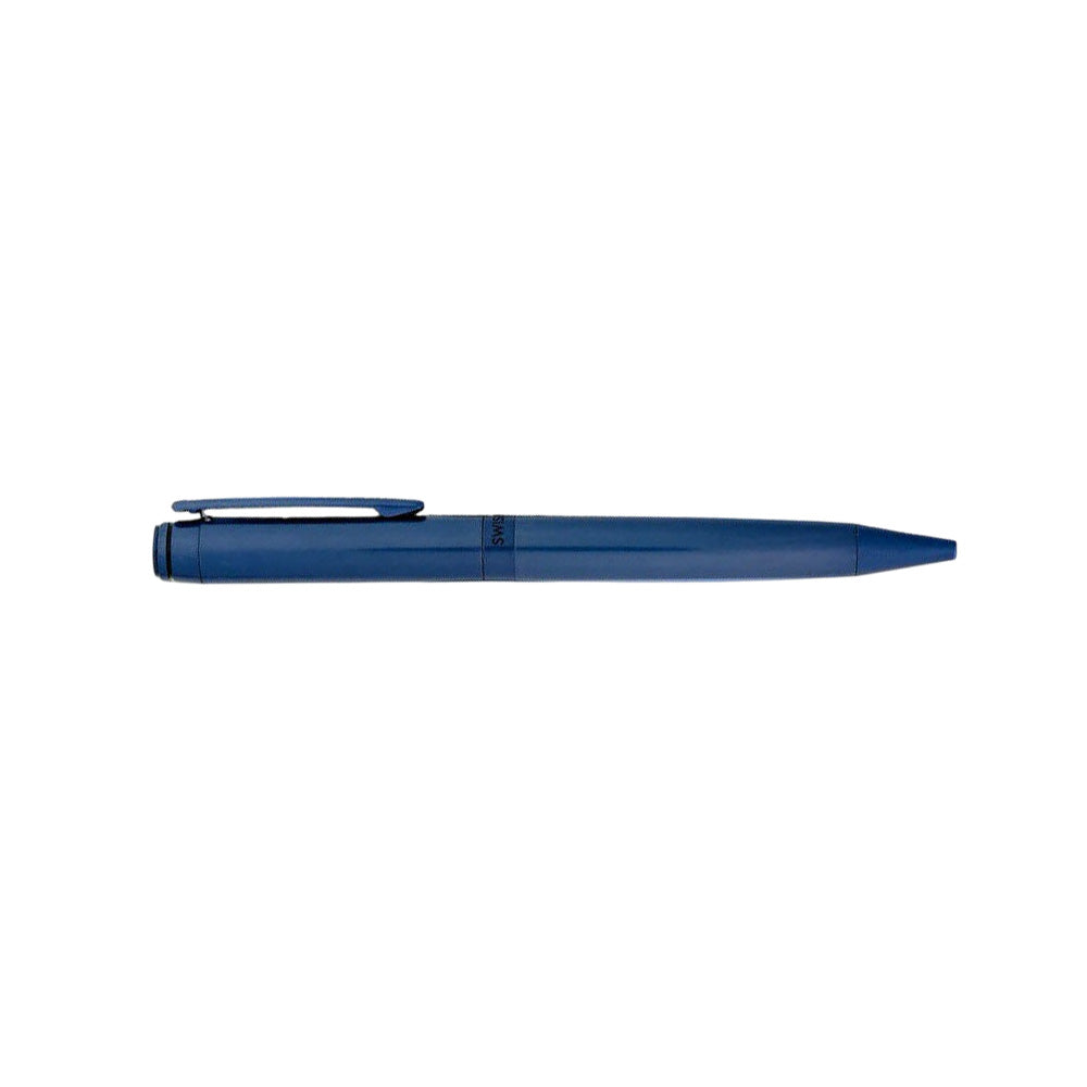 Swissbrand 2503 Matte Blue Lacquer with Blue Trim Ballpoint Pen