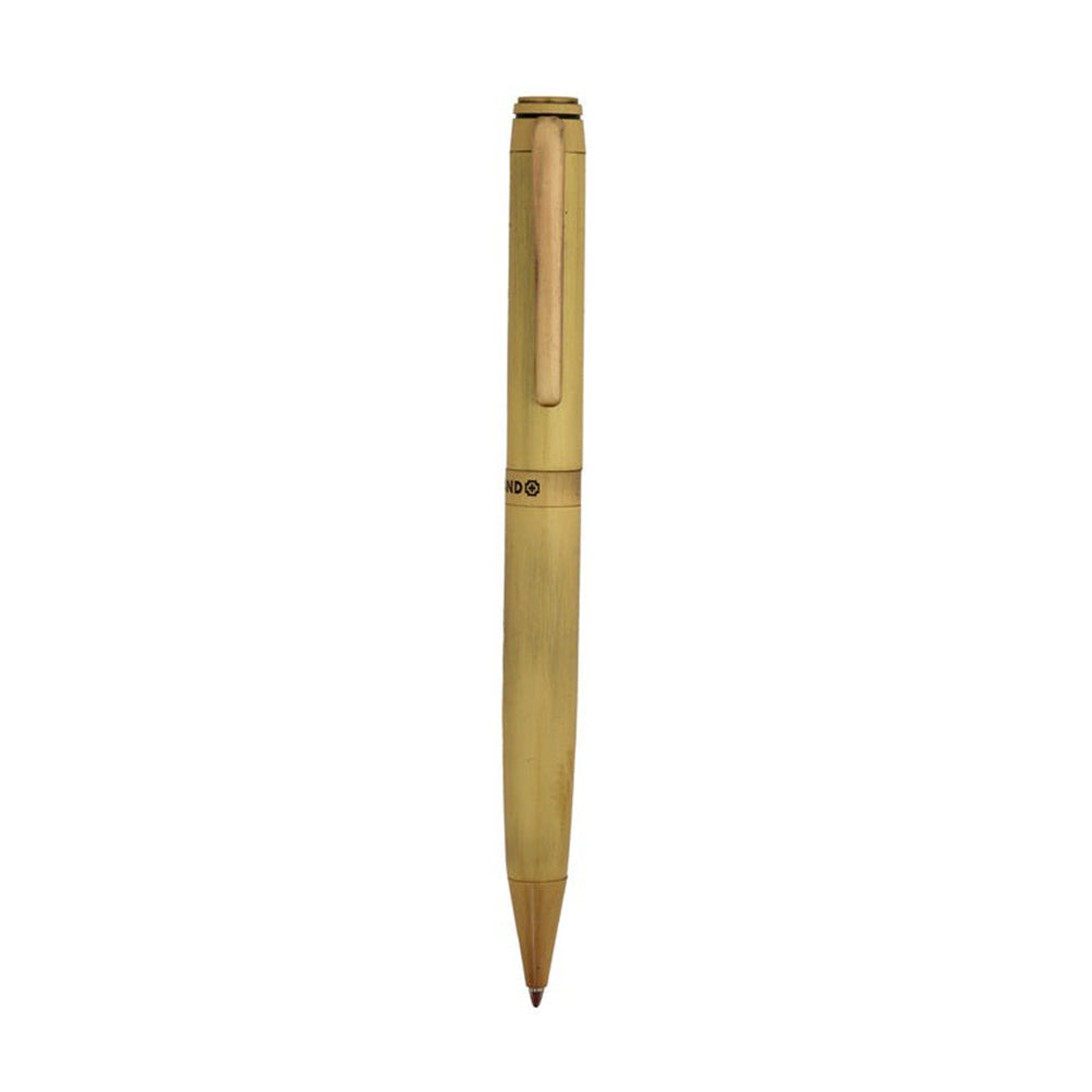 Swissbrand 2504 Matte Gold Lacquer with Gold Trim Ballpoint Pen