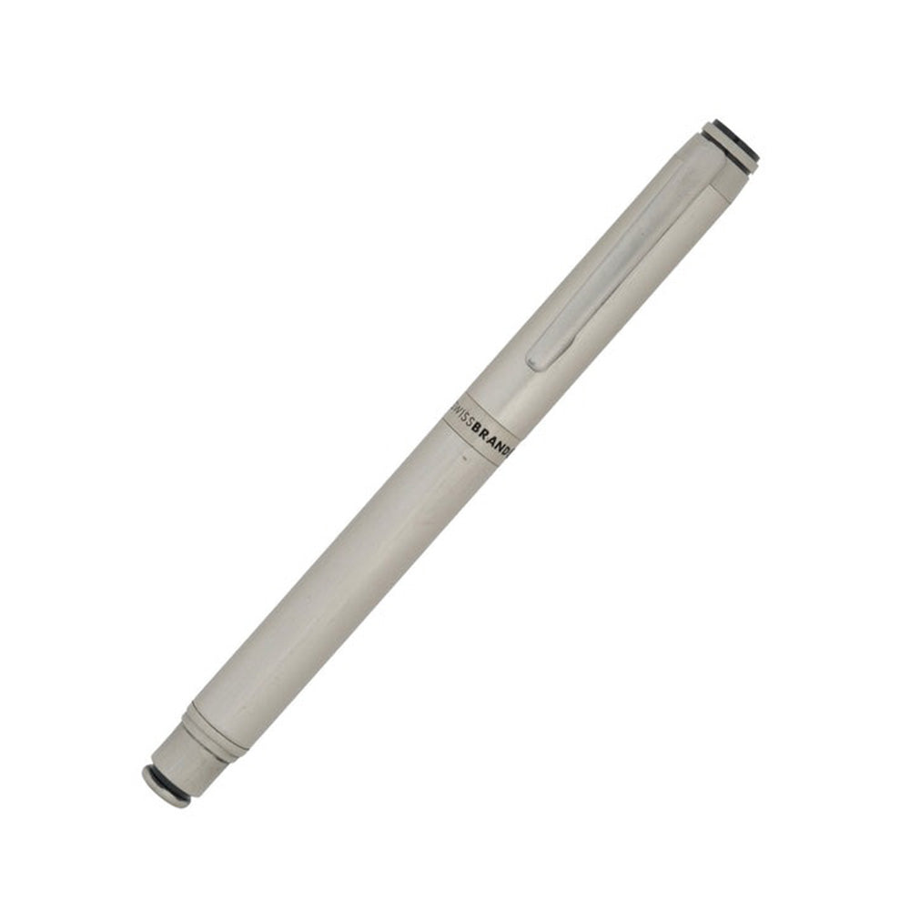 Swissbrand 2505 Matte Chrome Lacquer with Chrome Trim Rollerball Pen