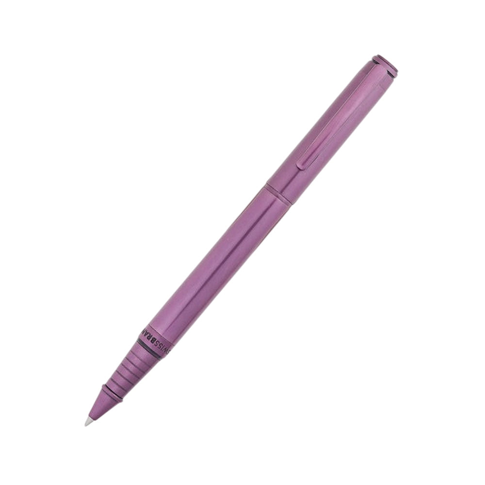 Swissbrand 2506 Matte Purple Lacquer with Matching Purple Trim Rollerball Pen