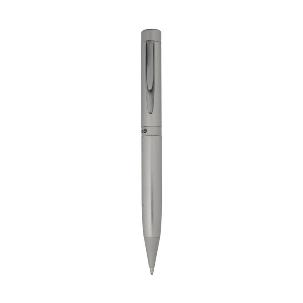 Swissbrand 2509 Matte Chrome Lacquer with Chrome Trim Ballpoint Pen