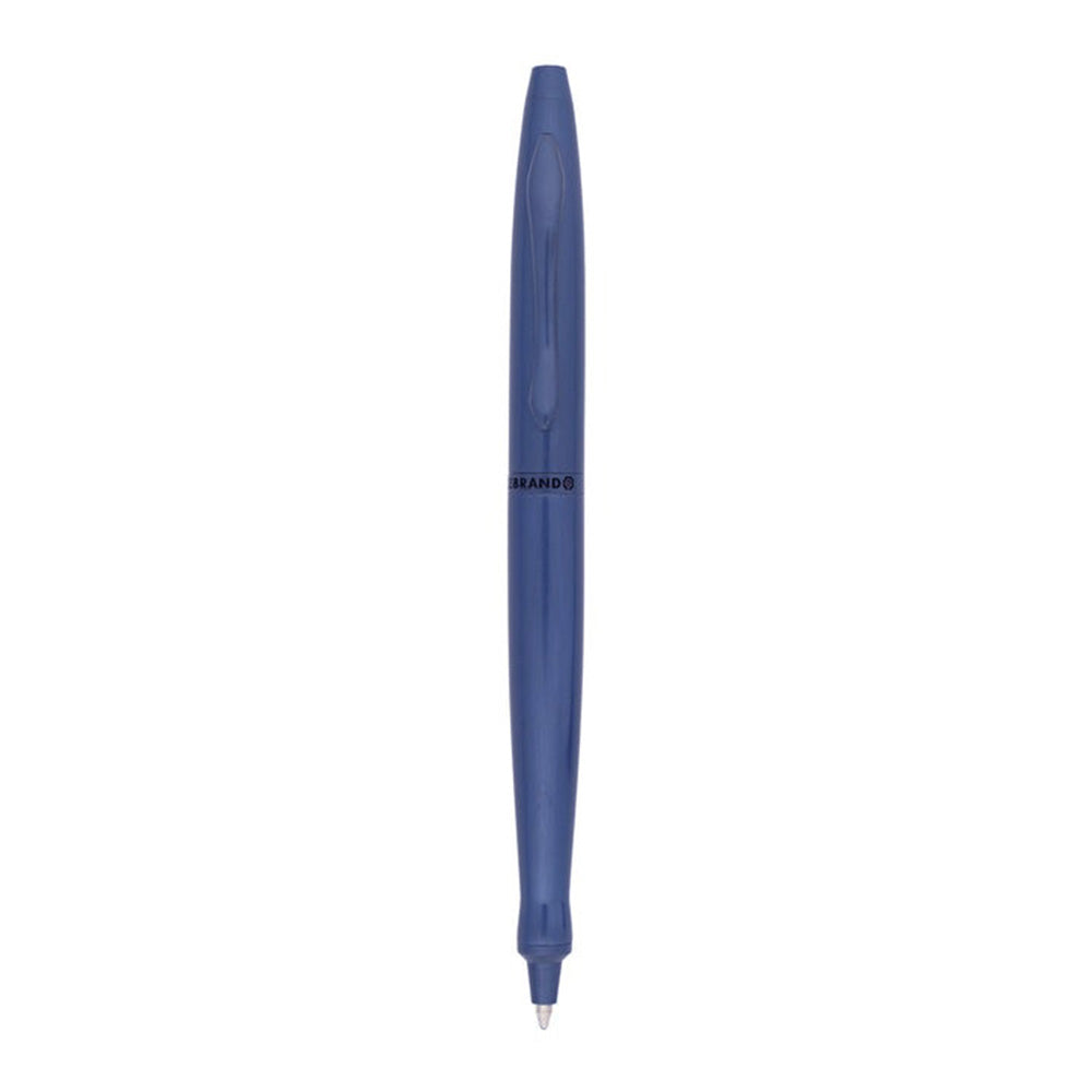 Swissbrand 2524 Matte Blue Lacquer with Polished Blue Trim Ballpoint Pen
