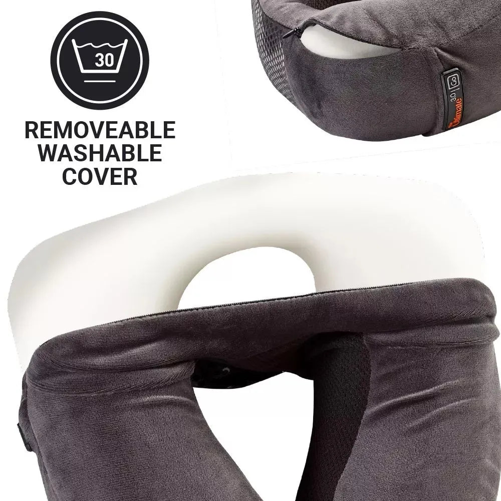 Go Travel Ultimate 3.0 Travel Pillow (Dark Grey)