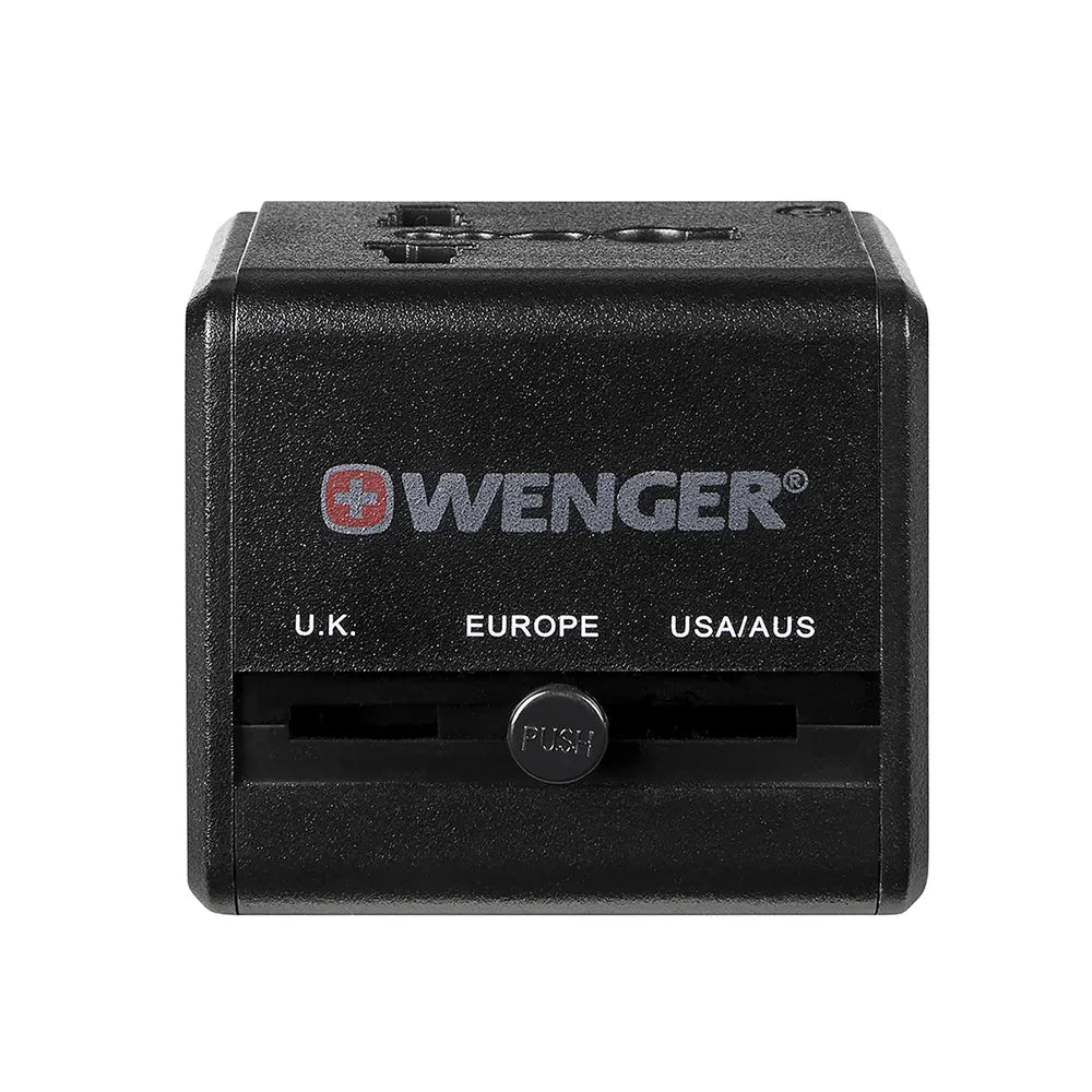 Wenger Universal Travel Adapter with USB Charger