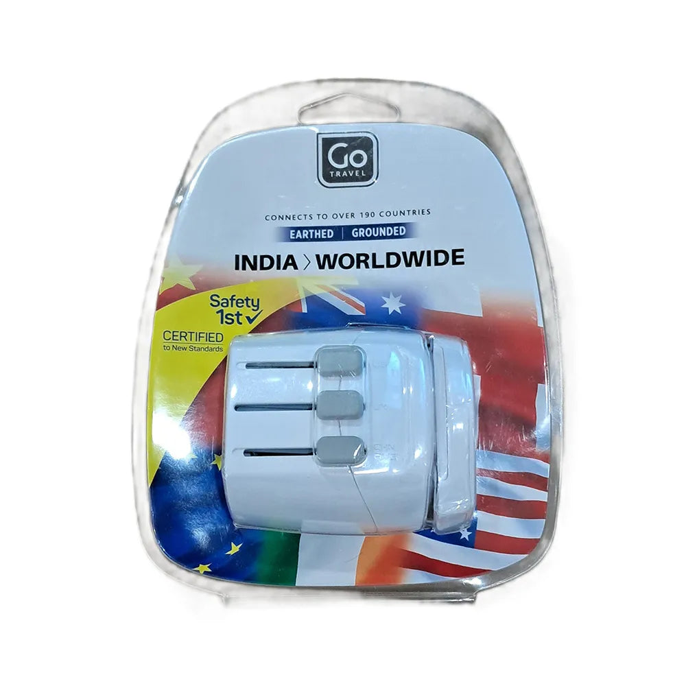Go Travel Worldwide Adaptor (India)