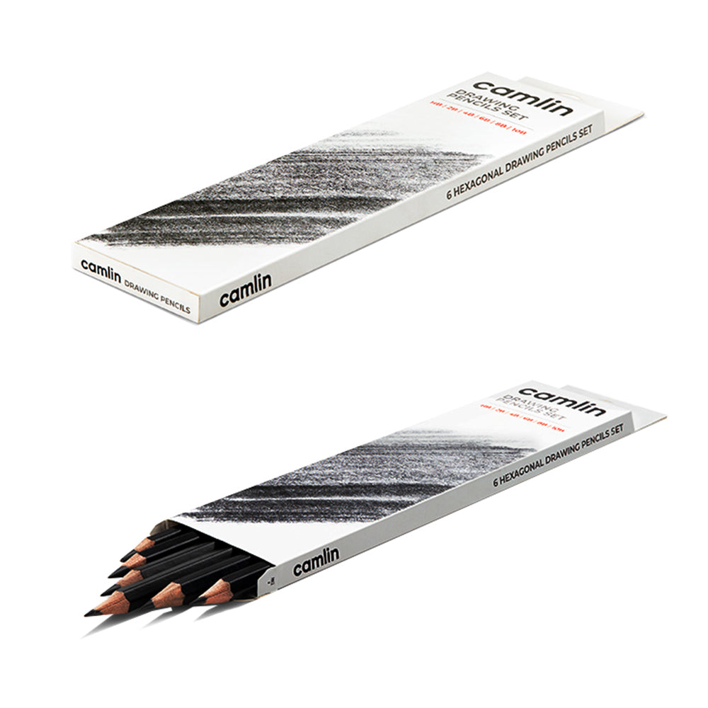 Pack of 6 softer grade, classical, graphite-based pencils for all drawing and sketching needs. Made with high-quality crystalline graphite and mineral clay Encased in soft wood for convenience of use and sharpening Ratios of graphite and clay create various degrees of hardness and intensity Darker variants (B to 10B) are ideal for artistic drawing and sketching 100% vegan