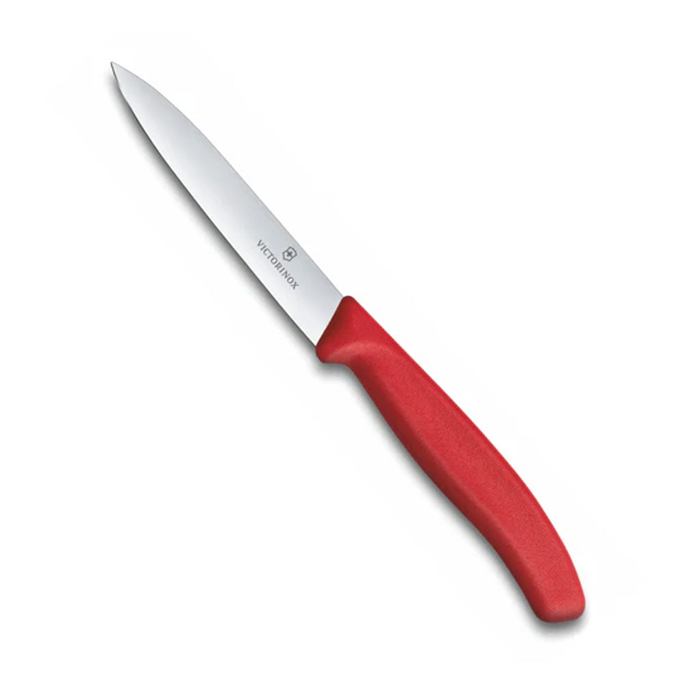 Victorinox Swiss Classic Paring Knife Pointed Tip 10cm - Red