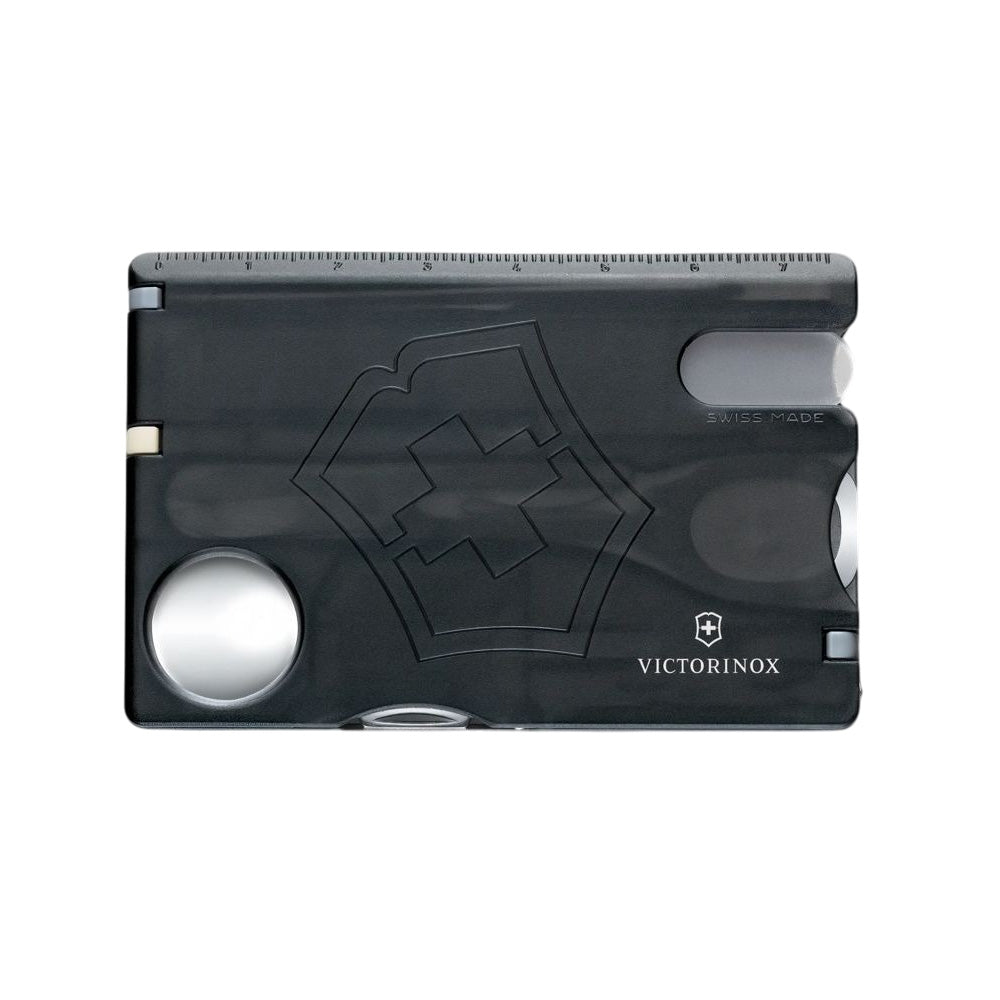 Victorinox SwissCard Nailcare 13 Functions 82mm - Onyx Black Translucent